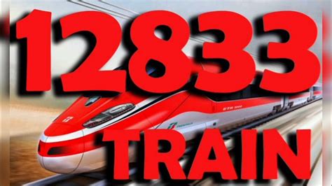 12833 train running status platform number  की स्थिति हिंदी में देखें